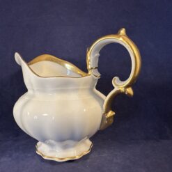 Furstenberg set grote theepot hoog 20 cm, inhoud 1700 cc, grote suikerpot en roomkan. - Afbeelding 9