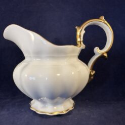 Furstenberg set grote theepot hoog 20 cm, inhoud 1700 cc, grote suikerpot en roomkan. - Afbeelding 10