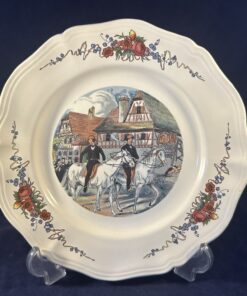 Sarreguemines 'Obernai' dinerbord Ø 24,7 cm (ruiters)