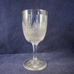 Set van 5 kristallen port/sherryglazen Wilhelmina slijpsel hoog 11,5 cm, Ø 5 cm. - Afbeelding 2