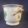 Herend Apponyi groen cachepot nr 7215 hoog 9,3 cm, Ø 11,3 cm