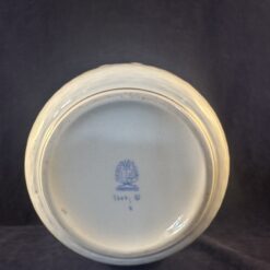 Herend Apponyi groen cachepot met wicker patroon, hoog 11 cm, Ø 15 cm. nr. 7303 'net weave' - Afbeelding 2