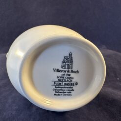Villeroy & Boch 'Fiori Weiss' roomkan hoog 10 cm. - Afbeelding 3