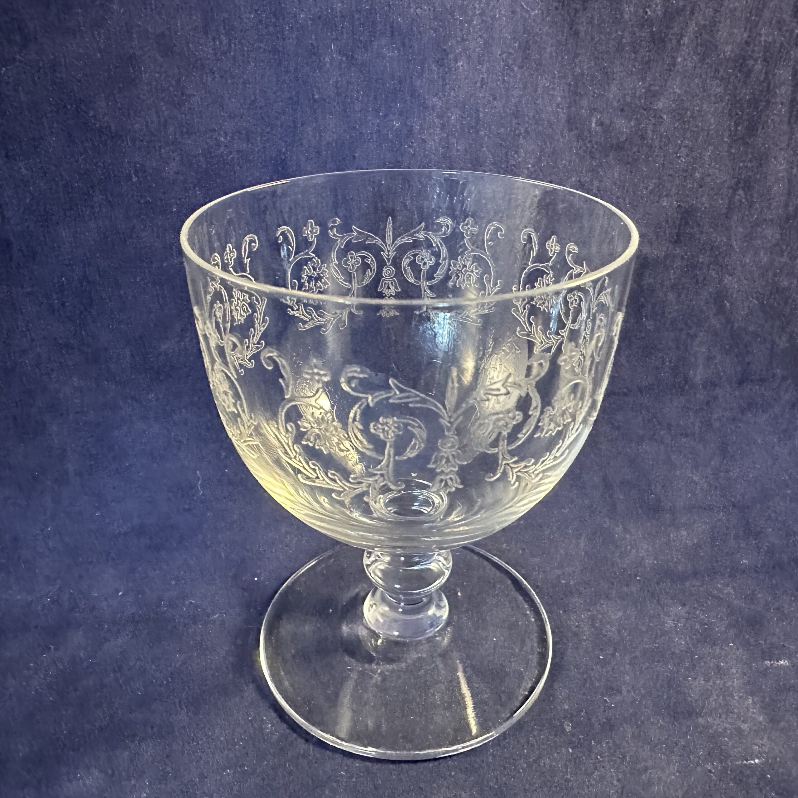 Baccarat 'Camilla' portglas hoog 7,7 cm Ø 5,8cm. - Afbeelding 2
