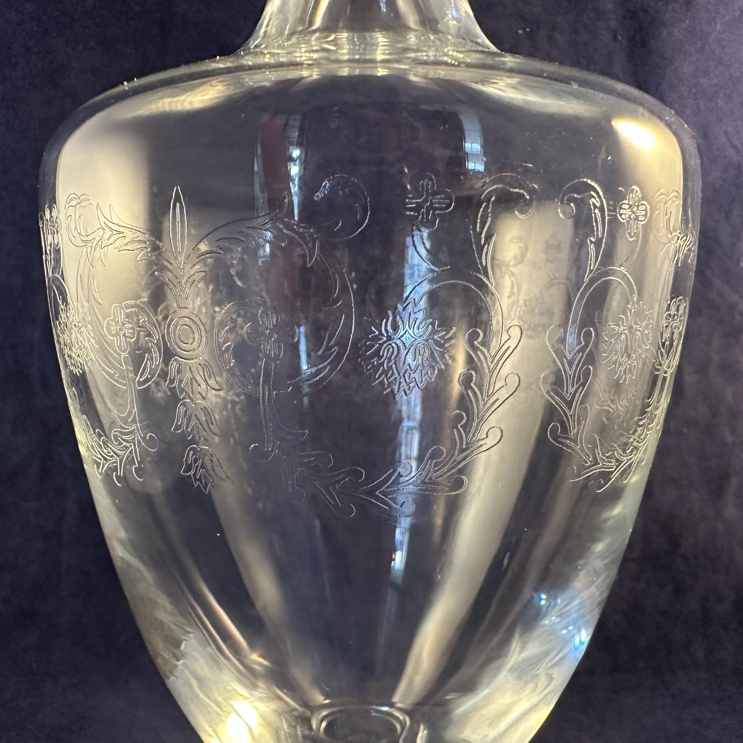 Baccarat 'Camilla' karaf brandewijn met stop hoog 35 cm. - Afbeelding 3
