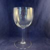 Baccarat 'Montaigne optic' groot wijnglas hoog 18 cm Ø 9 cm.