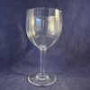 Baccarat 'Montaigne optic' wijnglas hoog 14,5 cm Ø 7,5 cm.