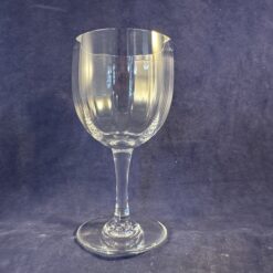 Baccarat 'Montaigne optic' portglas hoog 10,8 cm Ø 5,4 cm.