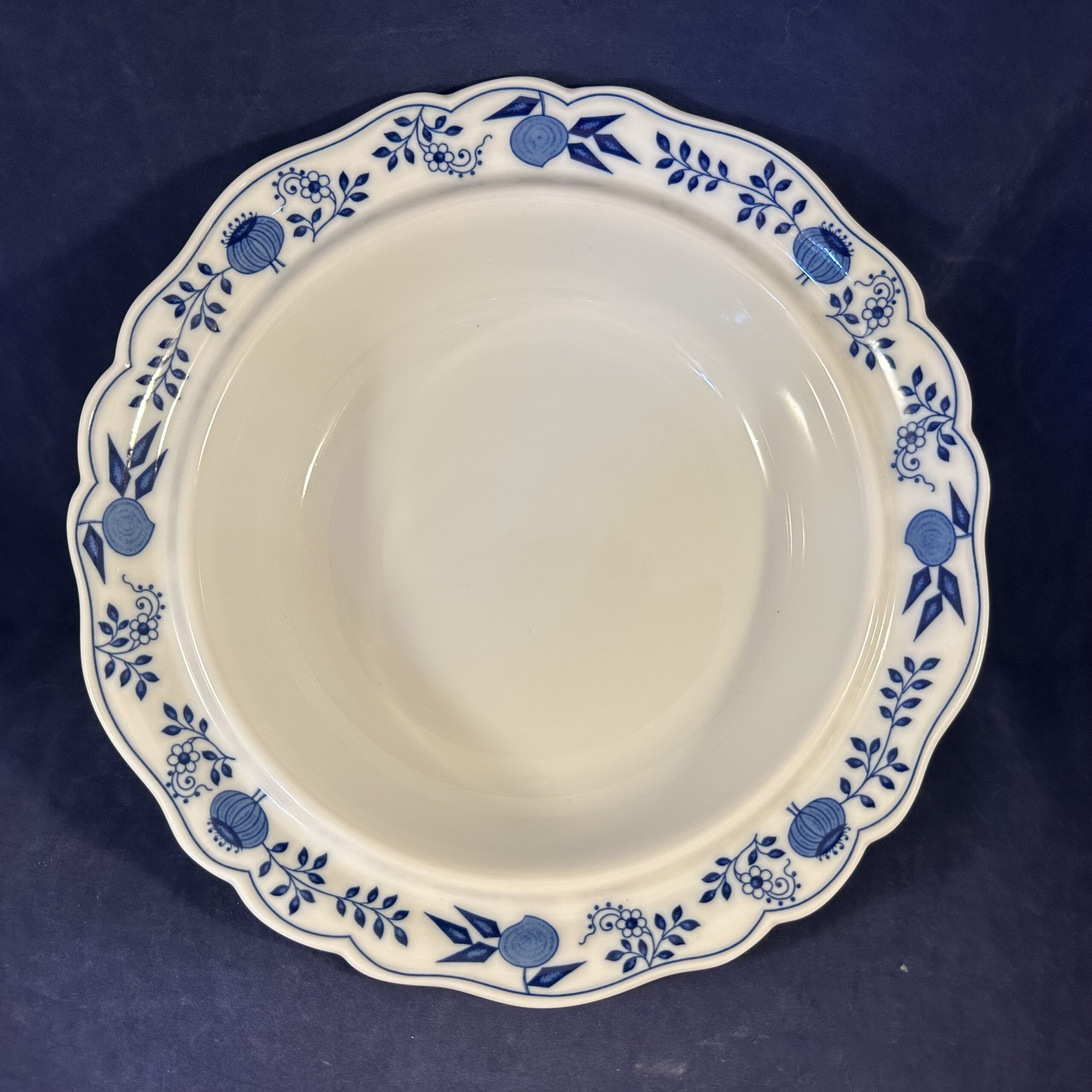 Hutschenreuther zwiebelmuster dekschaal Ø 24,8 cm hoog 15 cm. - Afbeelding 5