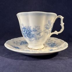 Royal Albert 'Tiffany' dameskop en schotel, Ø kopje 7,7 cm, hoog 6,5 cm