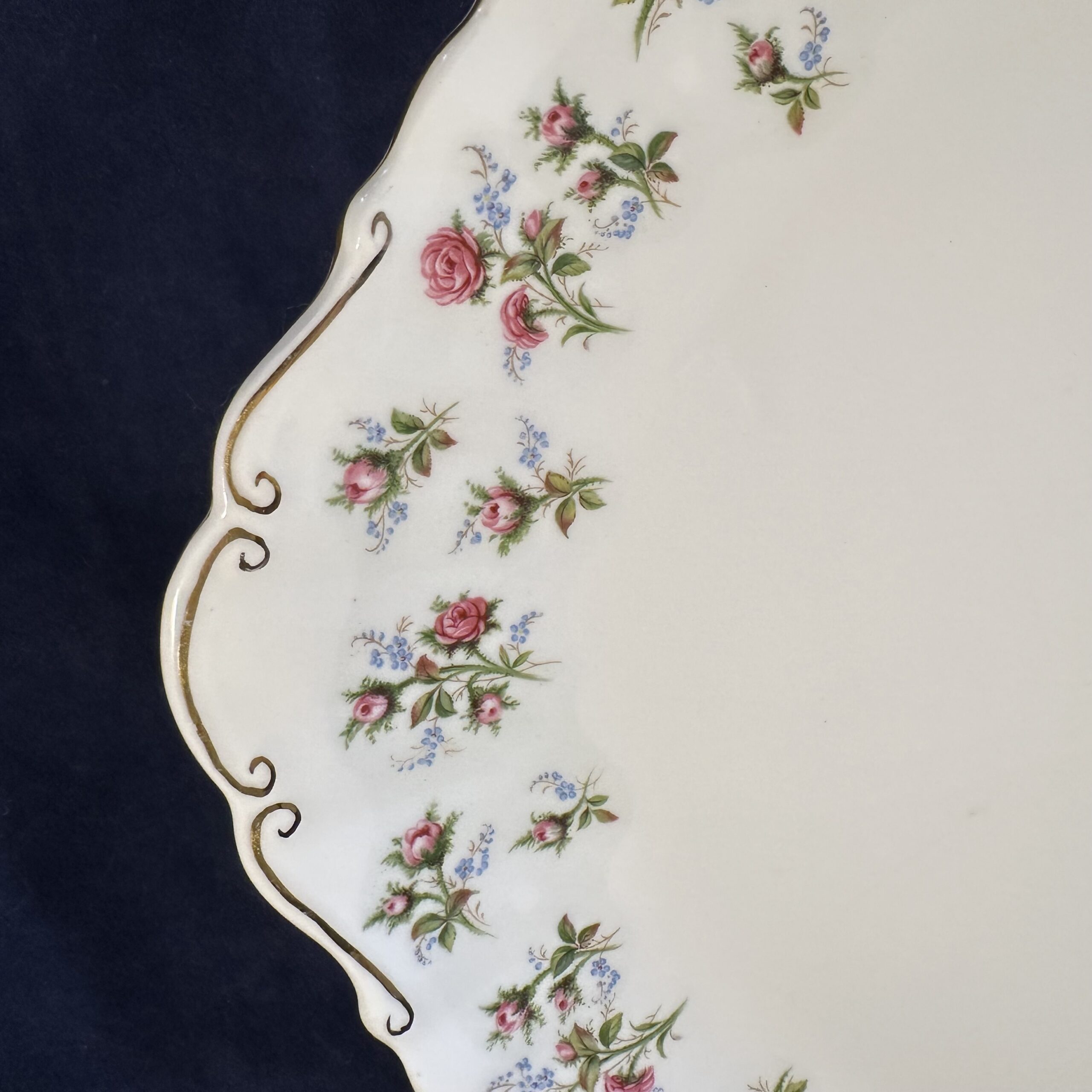 Royal Albert 'Winsome' taartschaal/ gebakschaal Ø 28,8 x 31,5 cm - Afbeelding 2