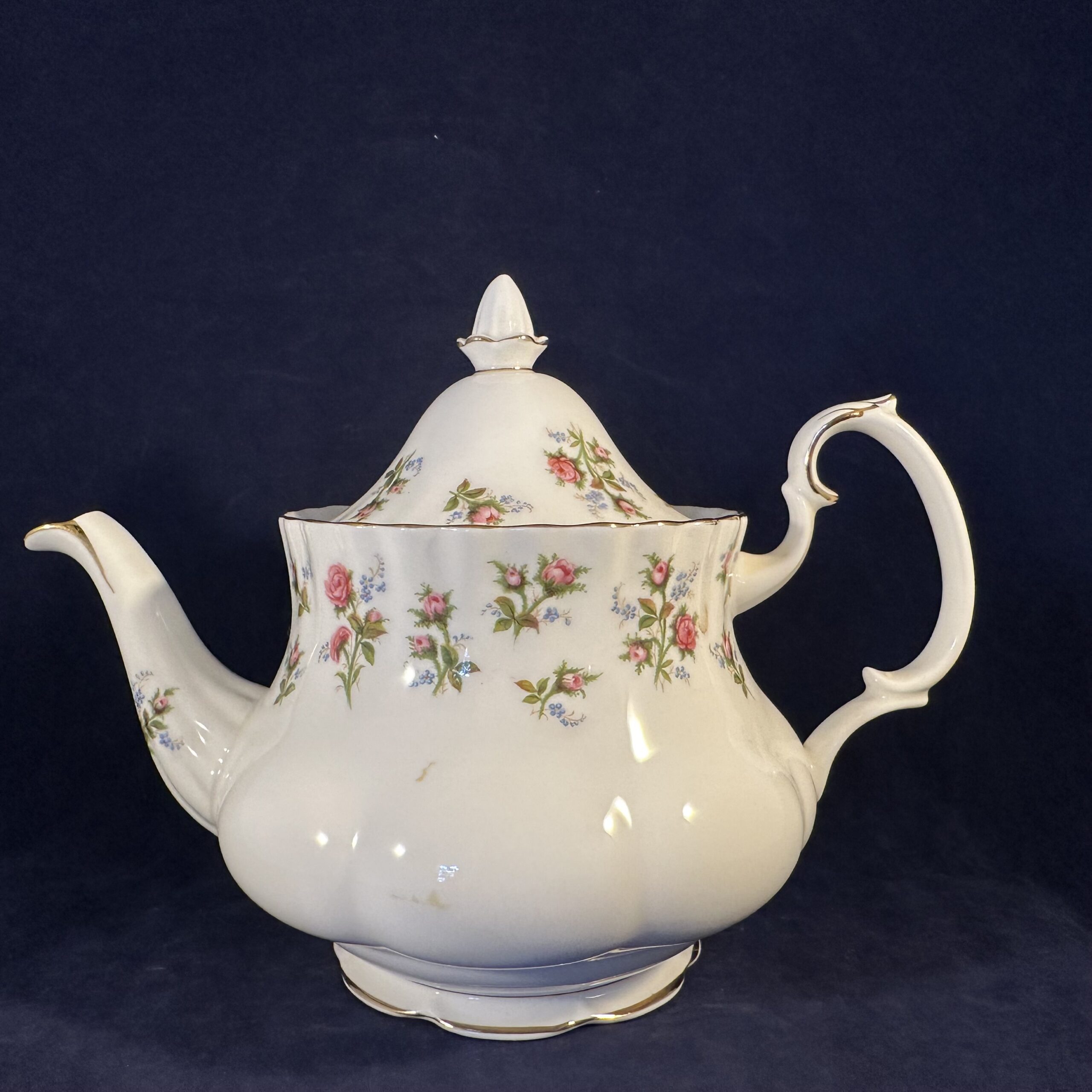 Royal Albert 'Winsome' theepot hoog 15 cm inhoud 800 cc. - Afbeelding 2