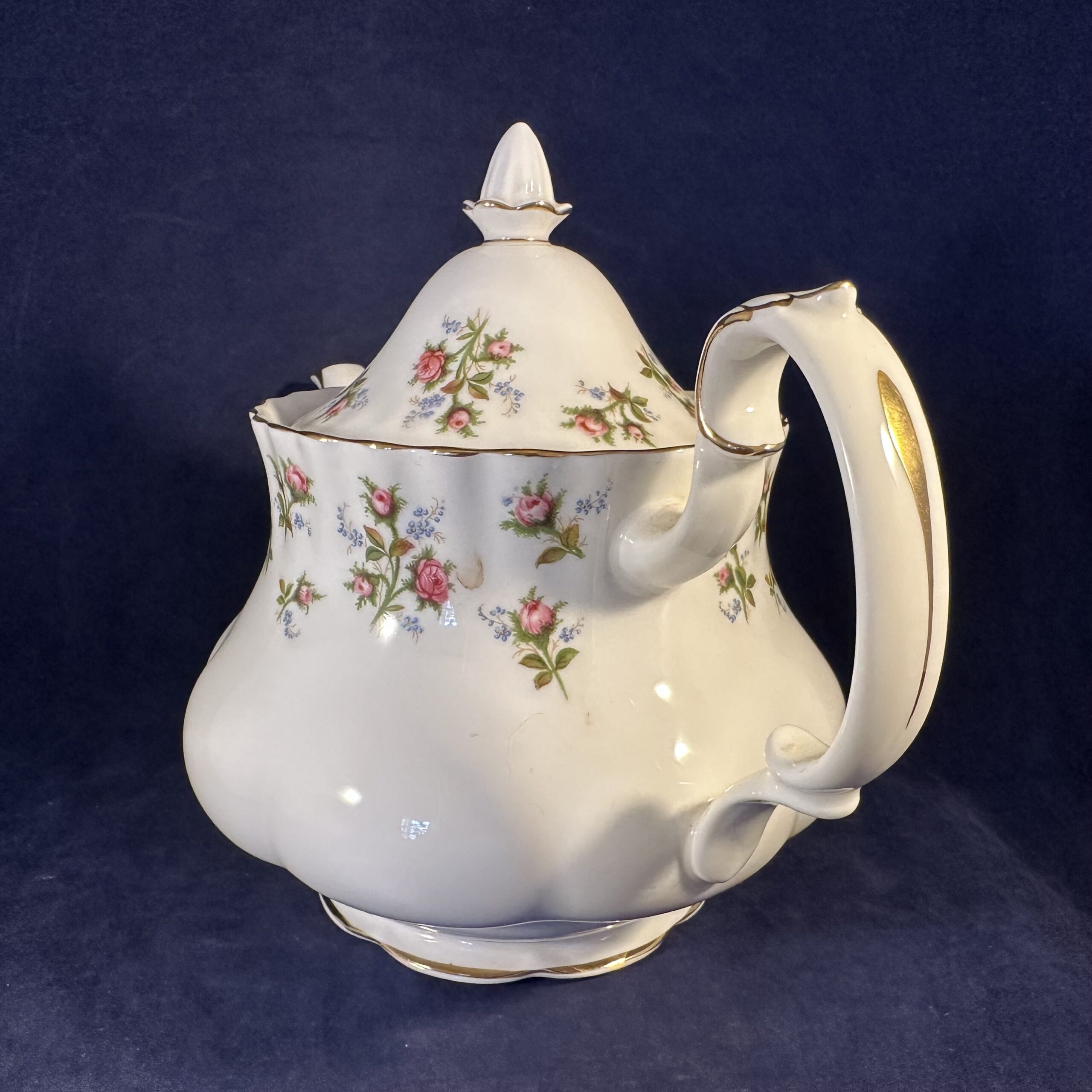 Royal Albert 'Winsome' theepot hoog 15 cm inhoud 800 cc. - Afbeelding 3
