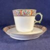 Limoges Haviland koffiekop en schotel Ø 6,6 cm, hoog 6 cm.