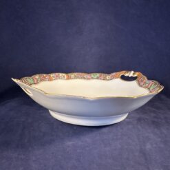 Limoges Haviland schaaltje met greepjes 21 x 19,5 cm, diep 5 cm. - Afbeelding 3