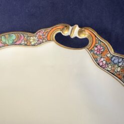 Limoges Haviland schaaltje met greepjes 21 x 19,5 cm, diep 5 cm. - Afbeelding 2