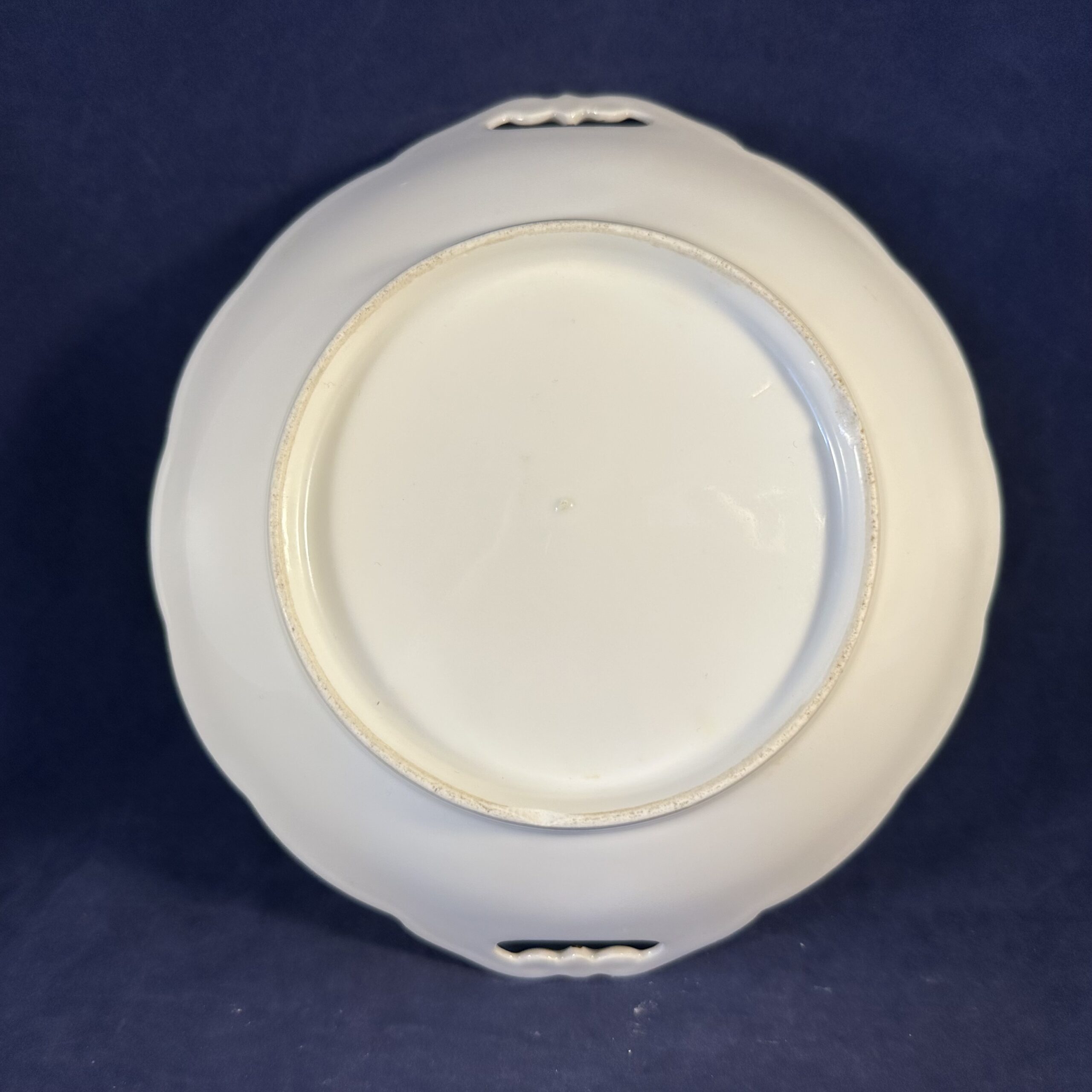 Limoges Haviland schaaltje met greepjes 21 x 19,5 cm, diep 5 cm. - Afbeelding 6