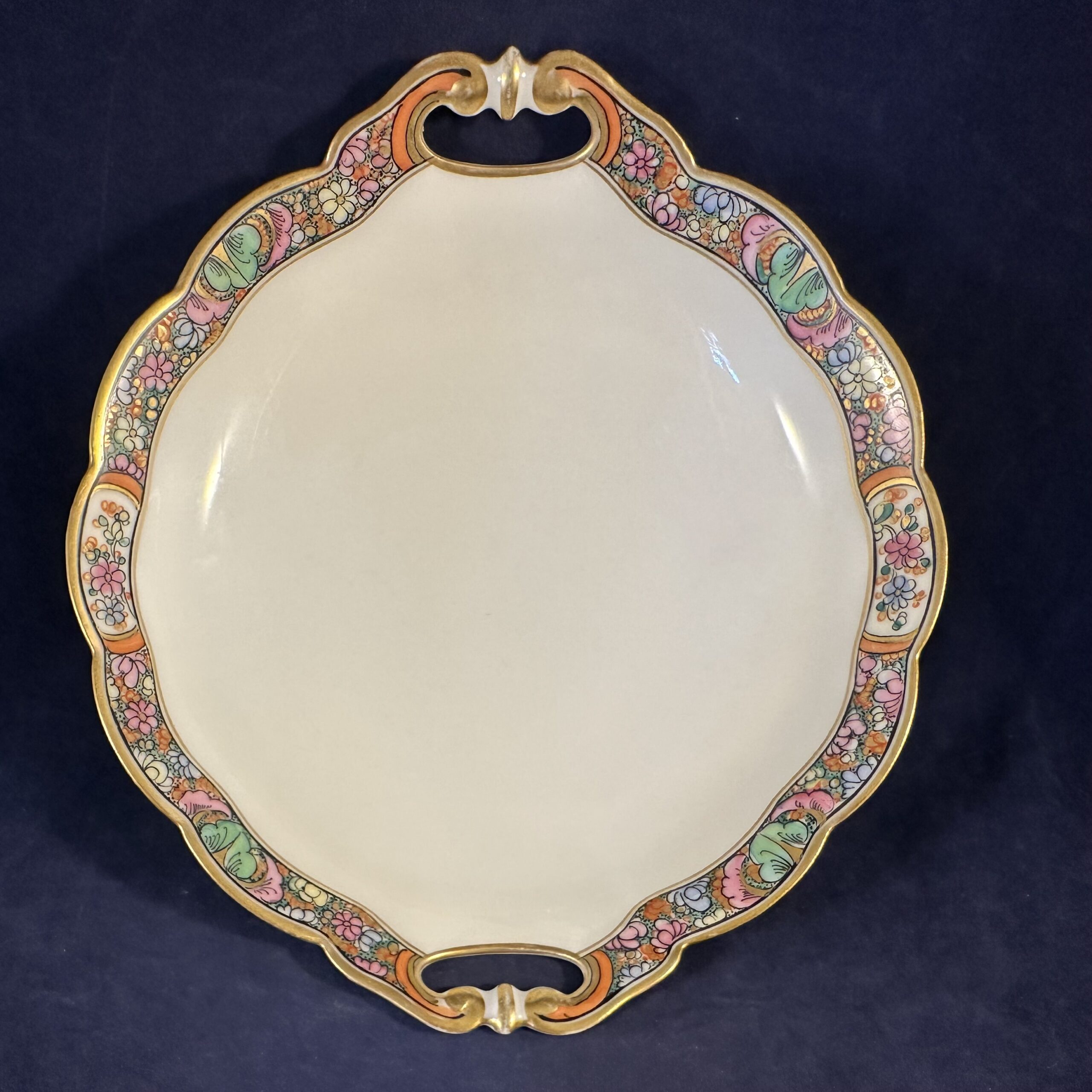 Limoges Haviland schaaltje met greepjes 21 x 19,5 cm, diep 5 cm. - Afbeelding 5
