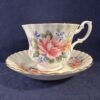 Royal Albert 'Summertime series' 'Chirton' herenkop en schotel Ø 8,8 cm hoog 7 cm