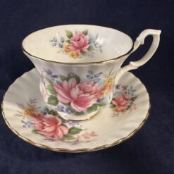 Royal Albert 'Summertime series' 'Chirton' herenkop en schotel Ø 8,8 cm hoog 7 cm - Afbeelding 2