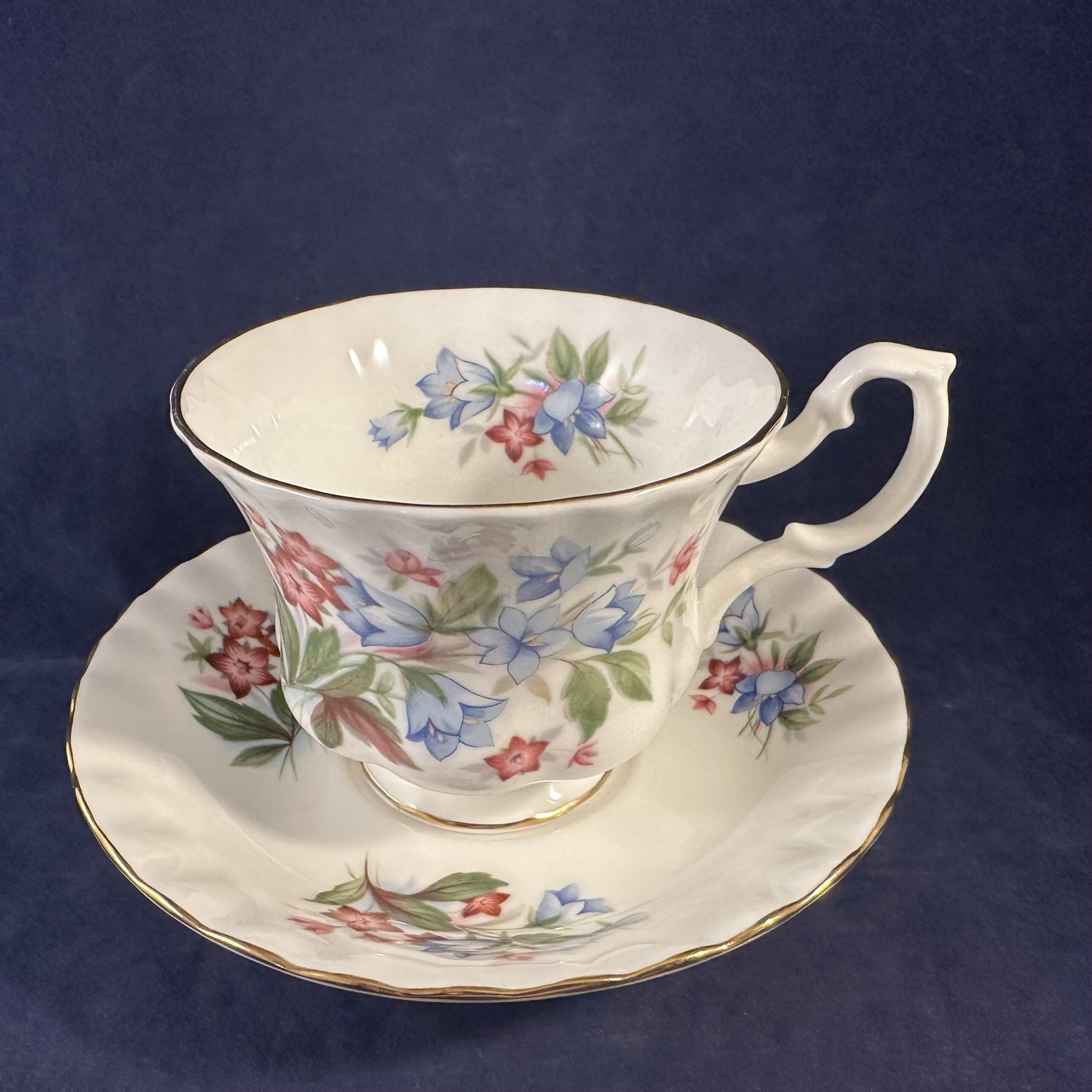 Royal Albert 'Summertime series' 'Bourton' herenkop en schotel Ø 7,3 cm hoog 7,5 cm - Afbeelding 2