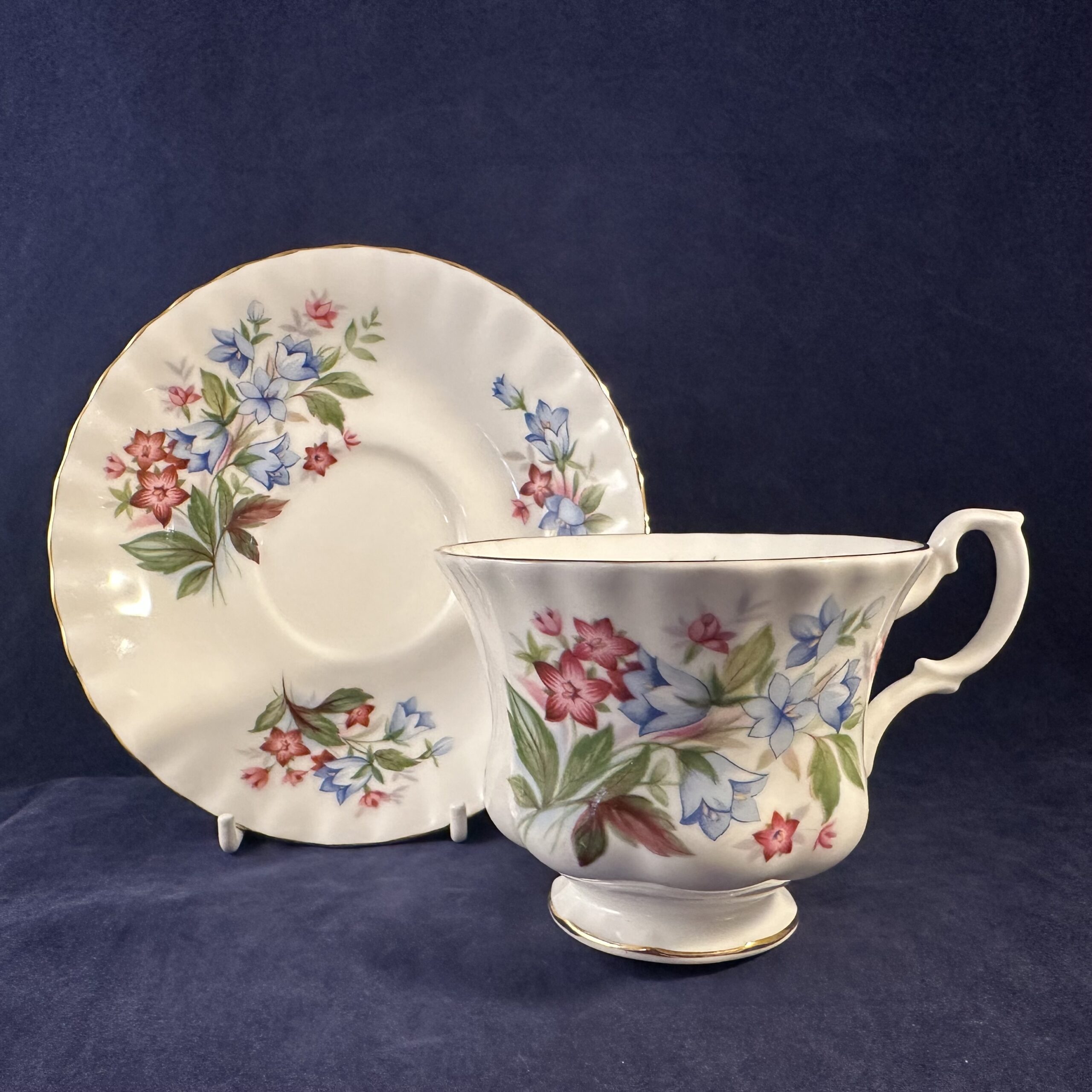 Royal Albert 'Summertime series' 'Bourton' herenkop en schotel Ø 7,3 cm hoog 7,5 cm - Afbeelding 3