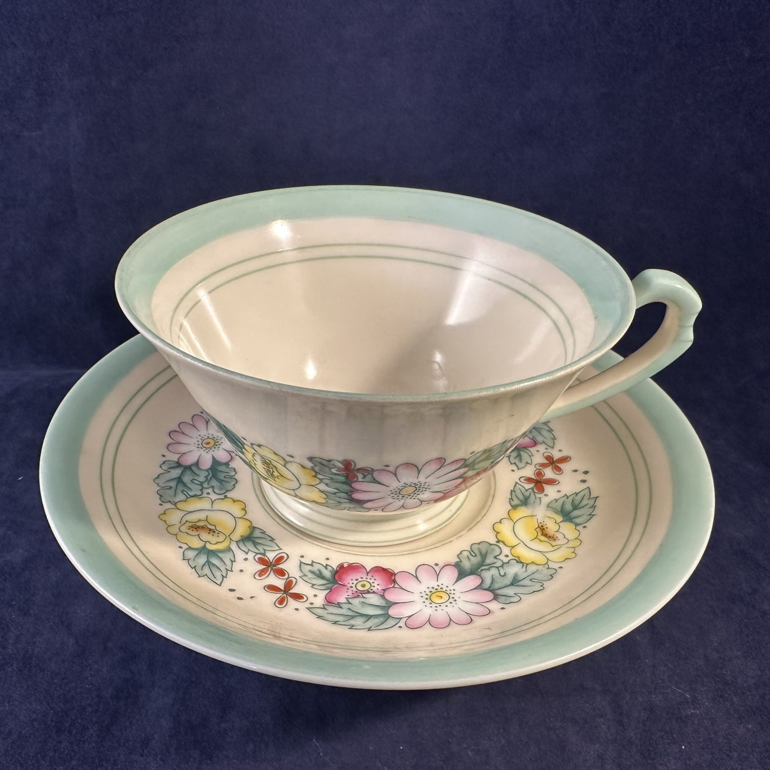 Noritake theekop en schotel Ø 10,3 cm. hoog 5,6 cm. - Afbeelding 2