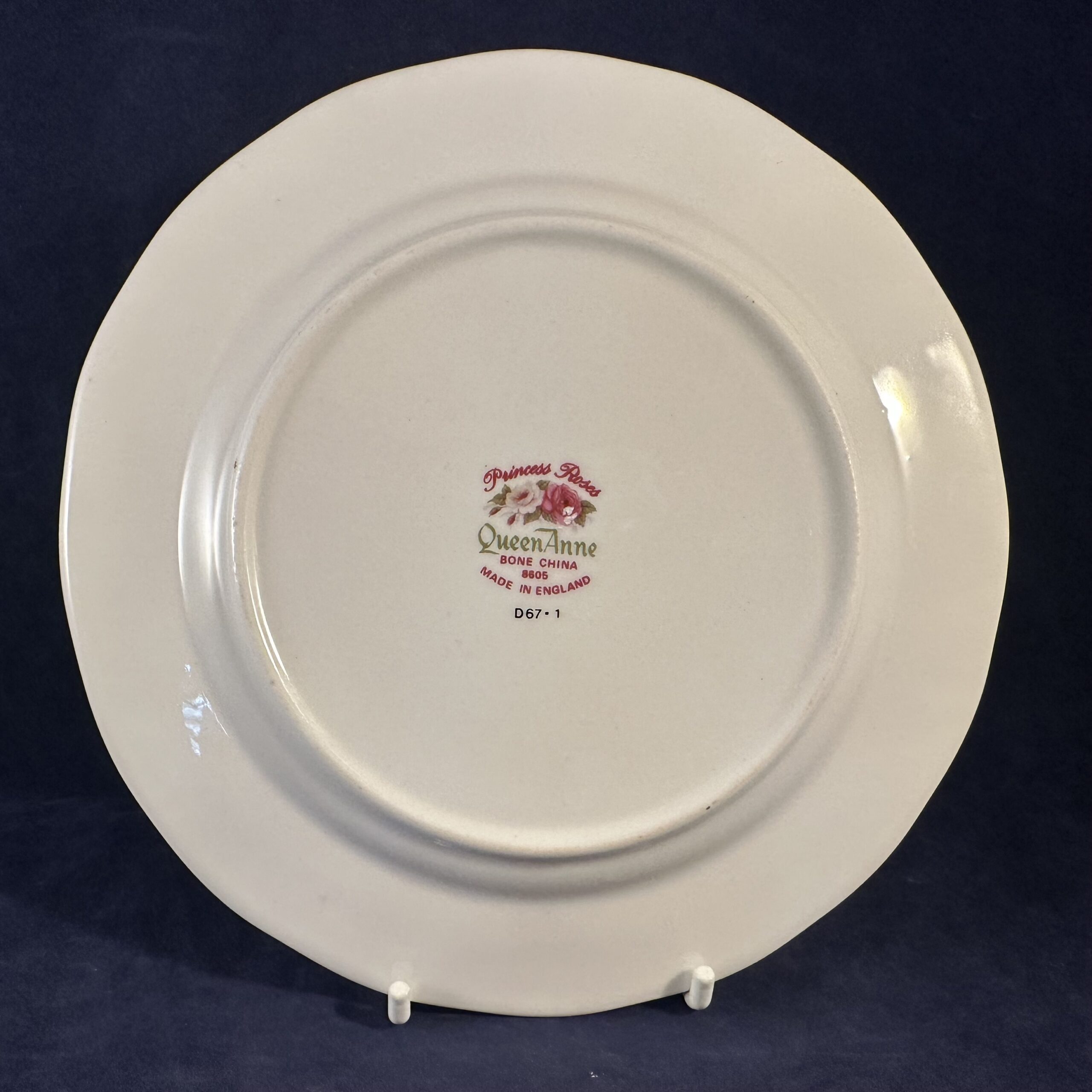 Queen Anne 'Princess Roses' gebaksbord Ø 16 cm. - Afbeelding 3