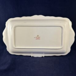 Royal Albert 'Lady Hamilton' cakeschaal/ sandwichschaal 30 x 17 cm - Afbeelding 3