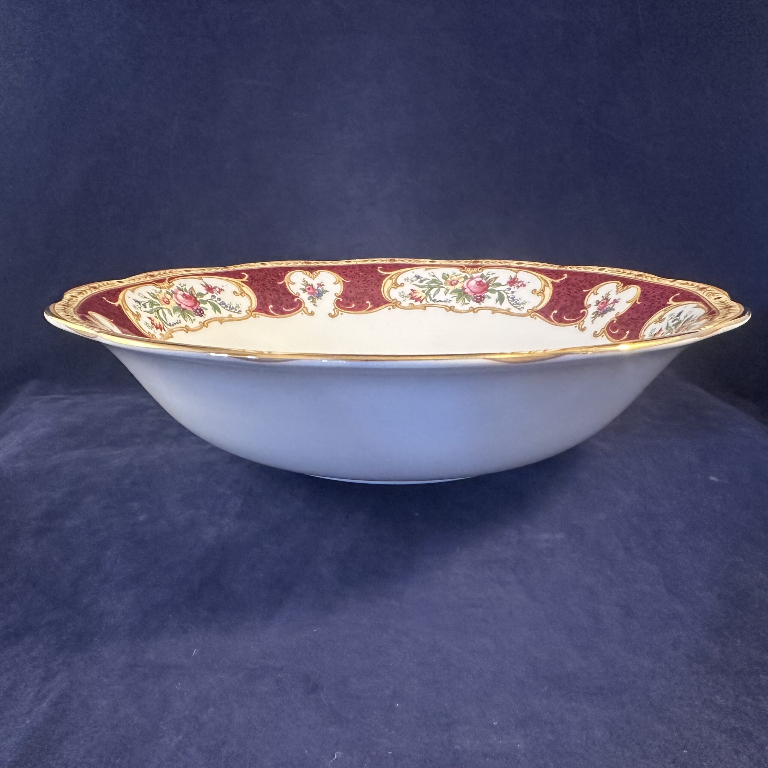 Royal Albert 'Lady Hamilton' slaschaal Ø 24 cm hoog 5,5 cm - Afbeelding 2