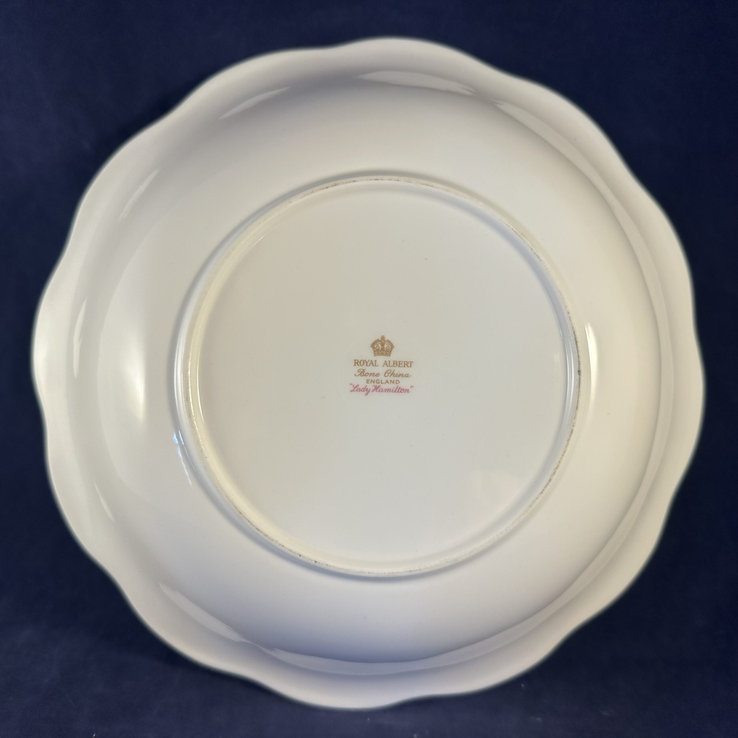 Royal Albert 'Lady Hamilton' slaschaal Ø 24 cm hoog 5,5 cm - Afbeelding 4