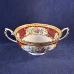 Royal Albert 'Lady Hamilton' soepkom zonder schotel Ø 12 cm, hoog 6 cm. - Afbeelding 2