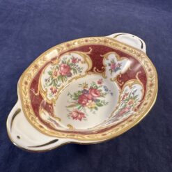 Royal Albert 'Lady Hamilton' bonbonschaaltje met oortjes Ø 14,5 x 9,5 cm - Afbeelding 4
