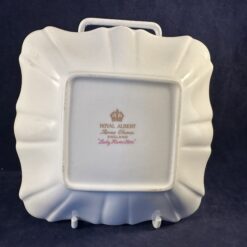 Royal Albert 'Lady Hamilton' vierkant bonbonschaaltje Ø 12 x 12 cm hoog 3 cm. - Afbeelding 3