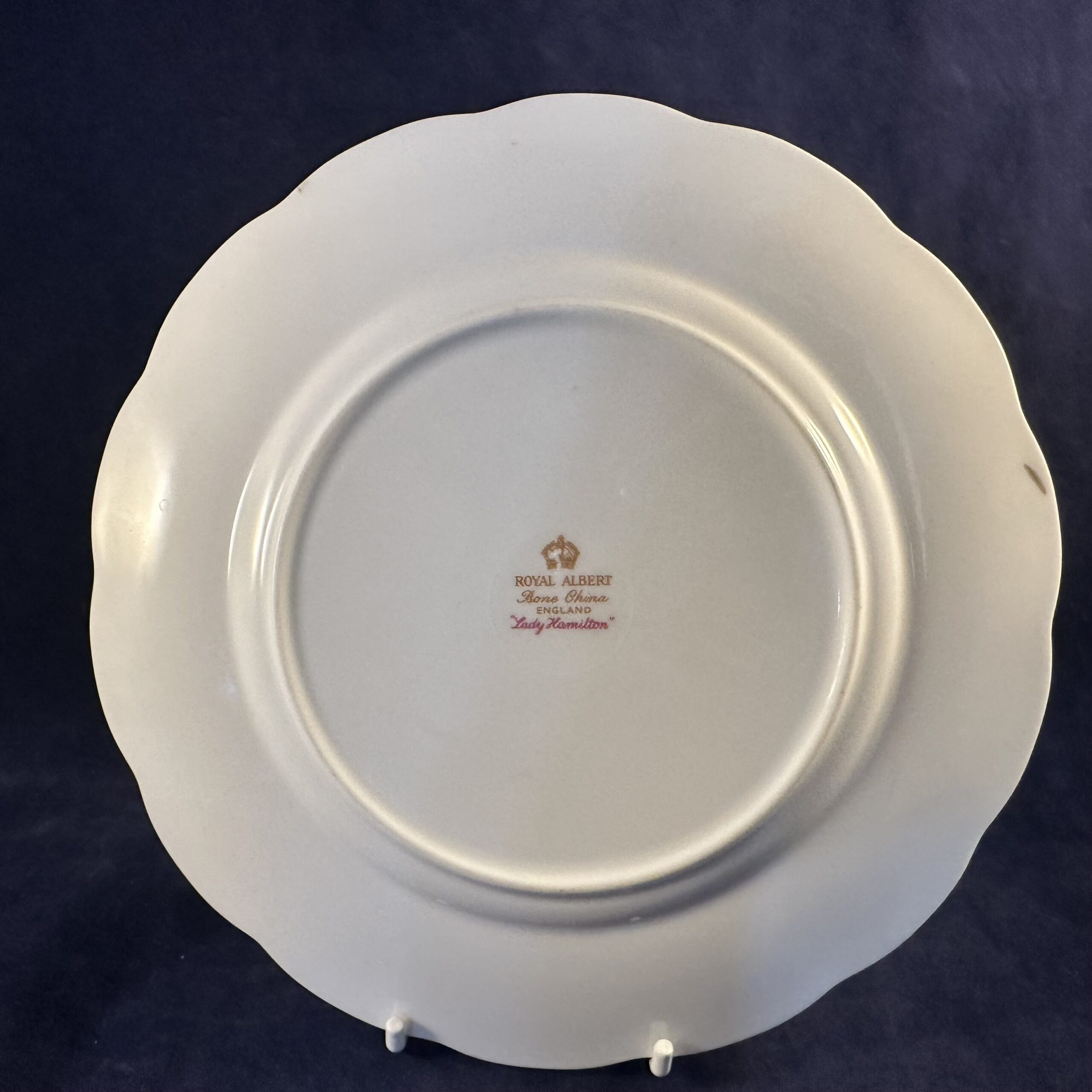Royal Albert 'Lady Hamilton' dessert/ gebaksbord Ø 18,2 cm - Afbeelding 3