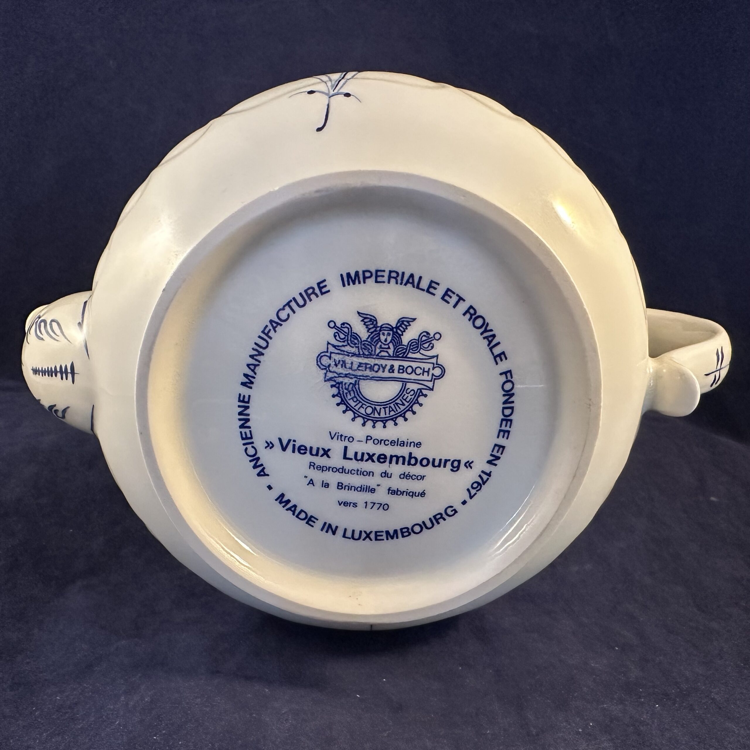 Villeroy & Boch Vieux Luxembourg theepot hoog 18 cm. - Afbeelding 4