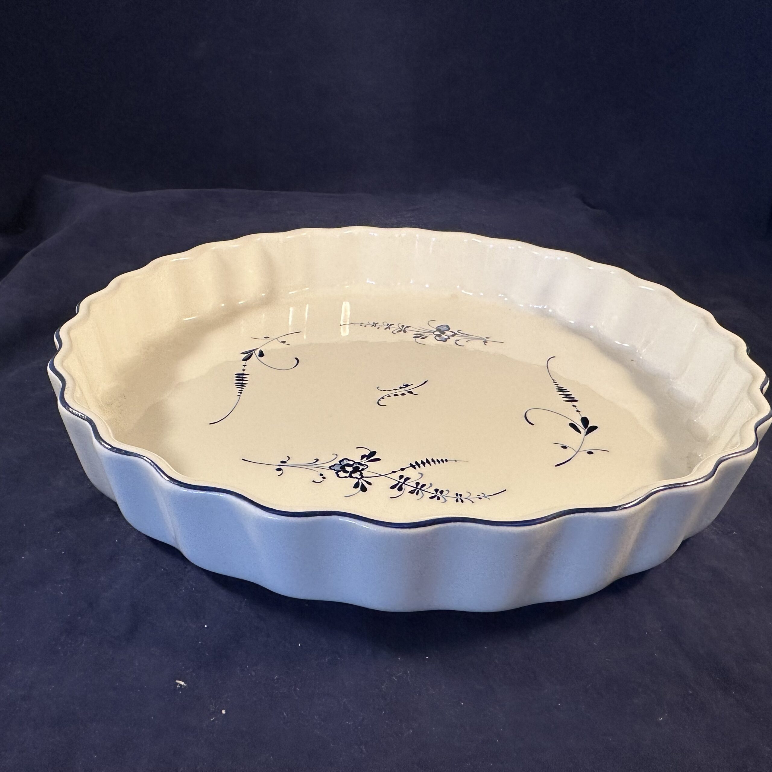 Villeroy & Boch Vieux Luxembourg ronde quichevorm/ ovenschaal Ø 24 cm, diep 3,5 cm