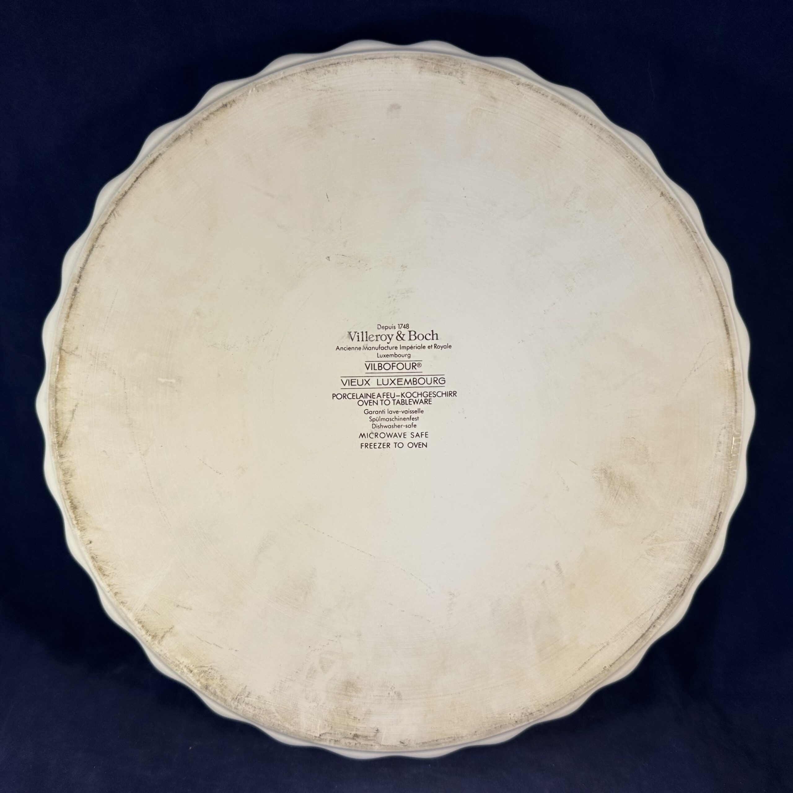 Villeroy & Boch Vieux Luxembourg ronde quichevorm/ ovenschaal Ø 29 cm, diep 4 cm - Afbeelding 3