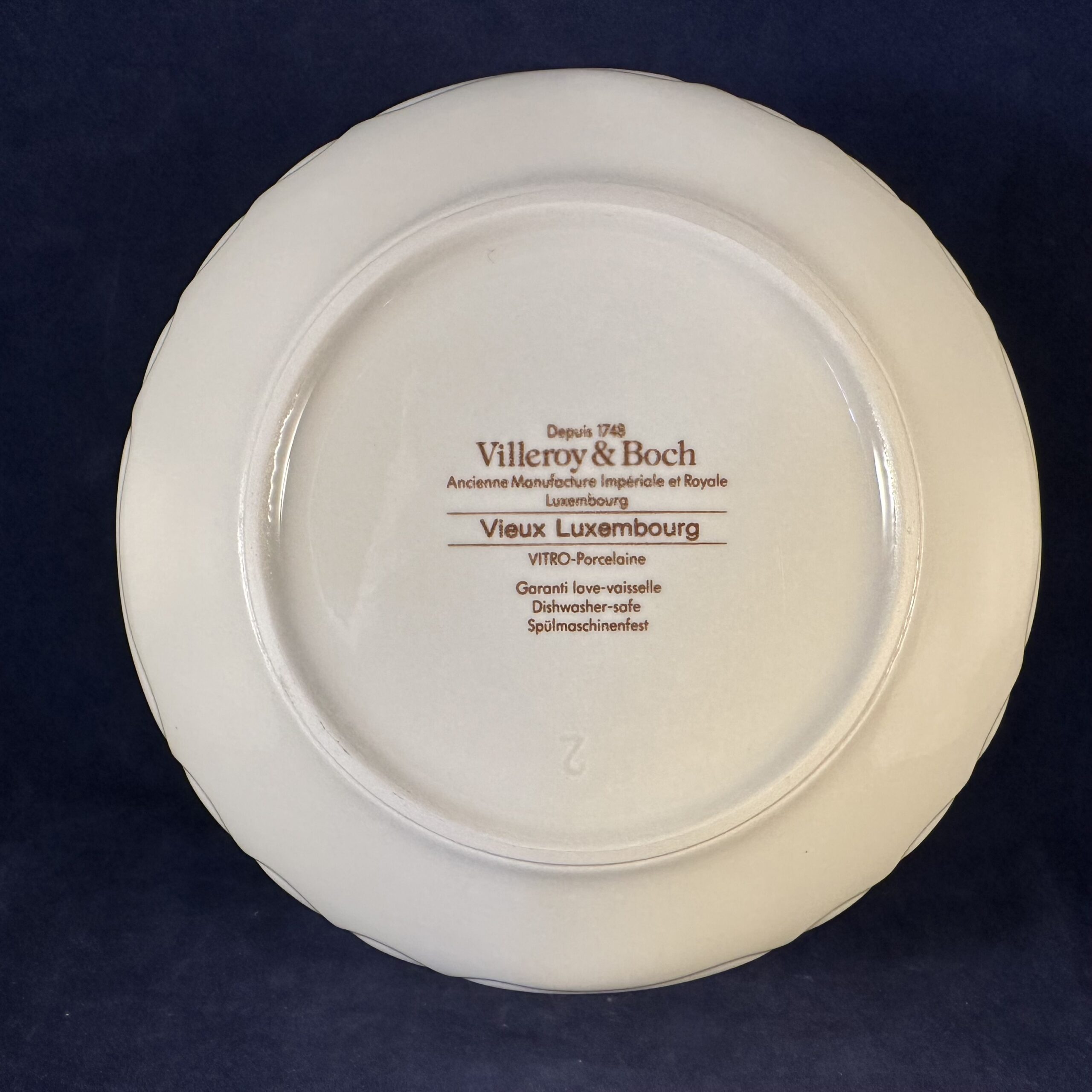 Villeroy & Boch Vieux Luxembourg slaschaal Ø 21 cm, diep 6,5 cm - Afbeelding 3
