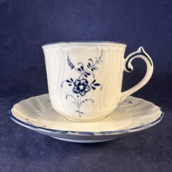 Villeroy & Boch Vieux Luxembourg espressokop en schotel, Ø kop 6,5 cm, hoog 6,1 cm