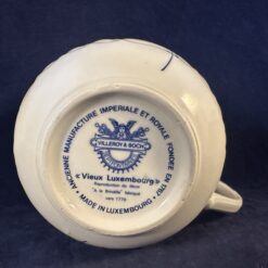 Villeroy & Boch Vieux Luxembourg grote koffiekop en schotel, Ø kop 9 cm, hoog 7,6 cm - Afbeelding 4
