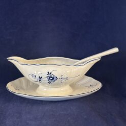 Villeroy & Boch Vieux Luxembourg sauskom met vaste schotel en sauslepel Ø kom 10 x 20 cm, hoog 8,5 cm - Afbeelding 3