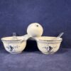 Villeroy & Boch Vieux Luxembourg peper en zout bakje Ø 6 x 14 cm, hoog 7 cm