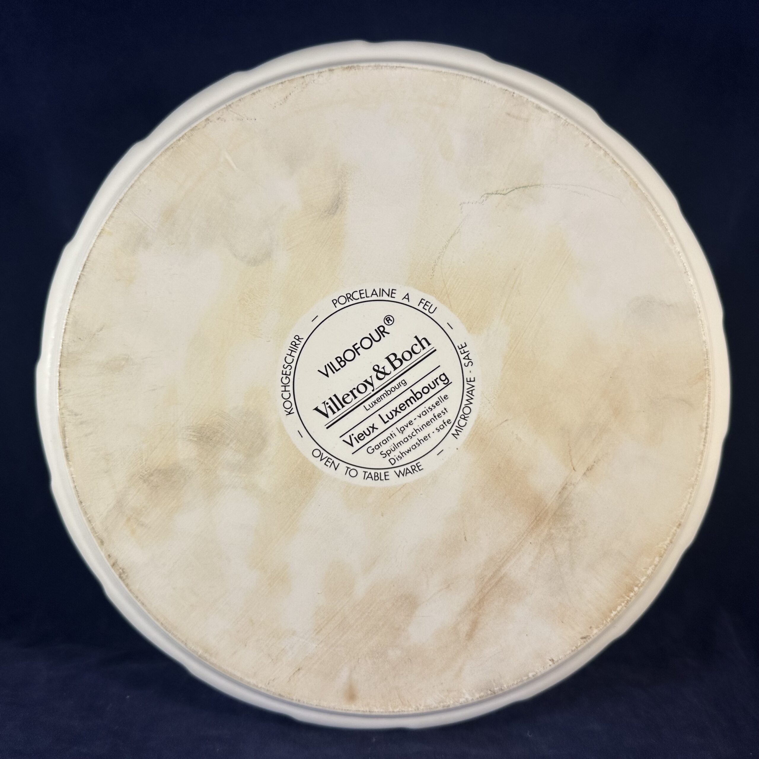 Villeroy & Boch Vieux Luxembourg ronde ovenschaal Ø 25 cm, diep 9,4 cm - Afbeelding 4