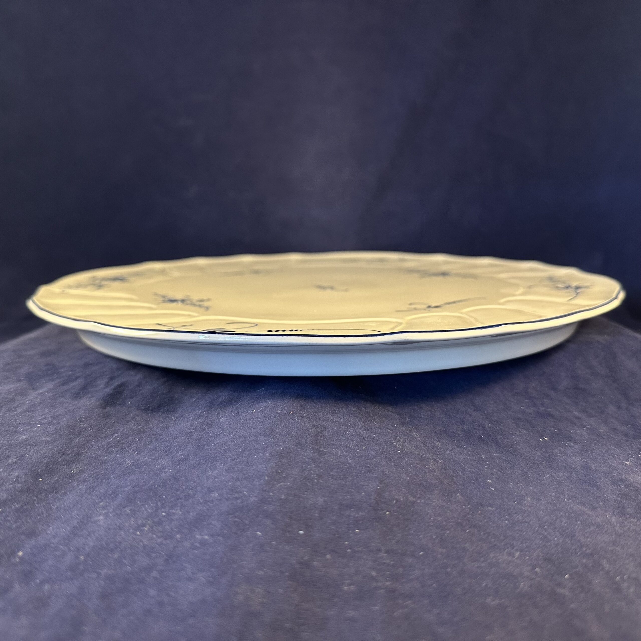 Villeroy & Boch Vieux Luxembourg grote vlakke taartschaal Ø 30 cm - Afbeelding 2