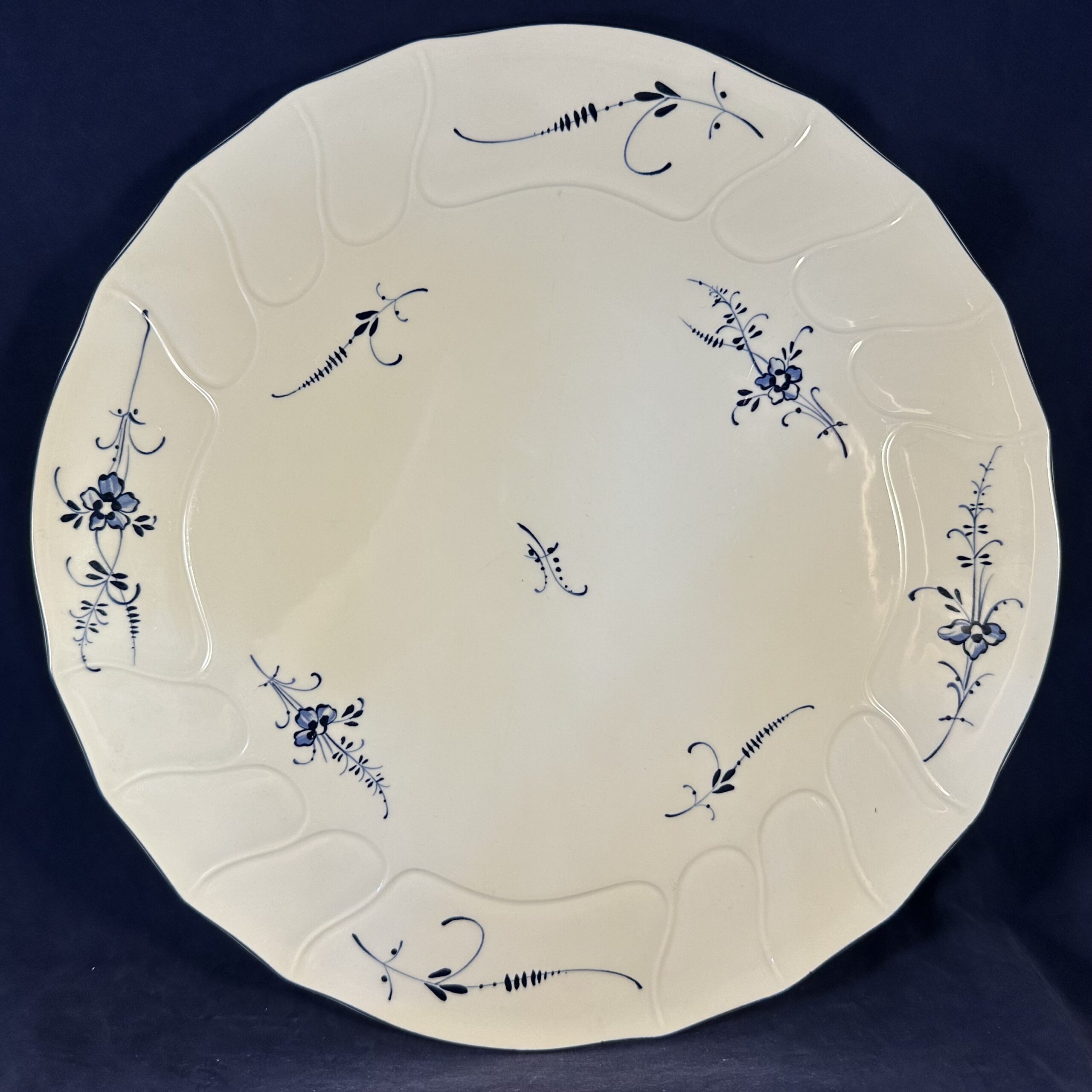 Villeroy & Boch Vieux Luxembourg grote vlakke taartschaal Ø 30 cm