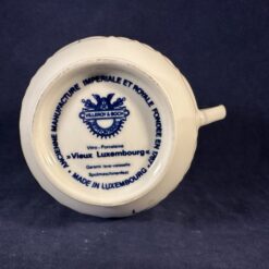 Villeroy & Boch Vieux Luxembourg pot au creme met deksel en schotel, Ø kop 5,6 cm, hoog 10 cm - Afbeelding 3