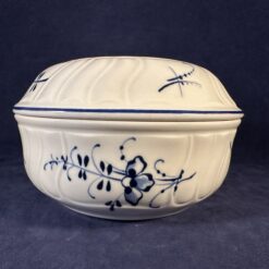 Villeroy & Boch Vieux Luxembourg dekseldoosje, Ø 10 cm, hoog 6,5 cm