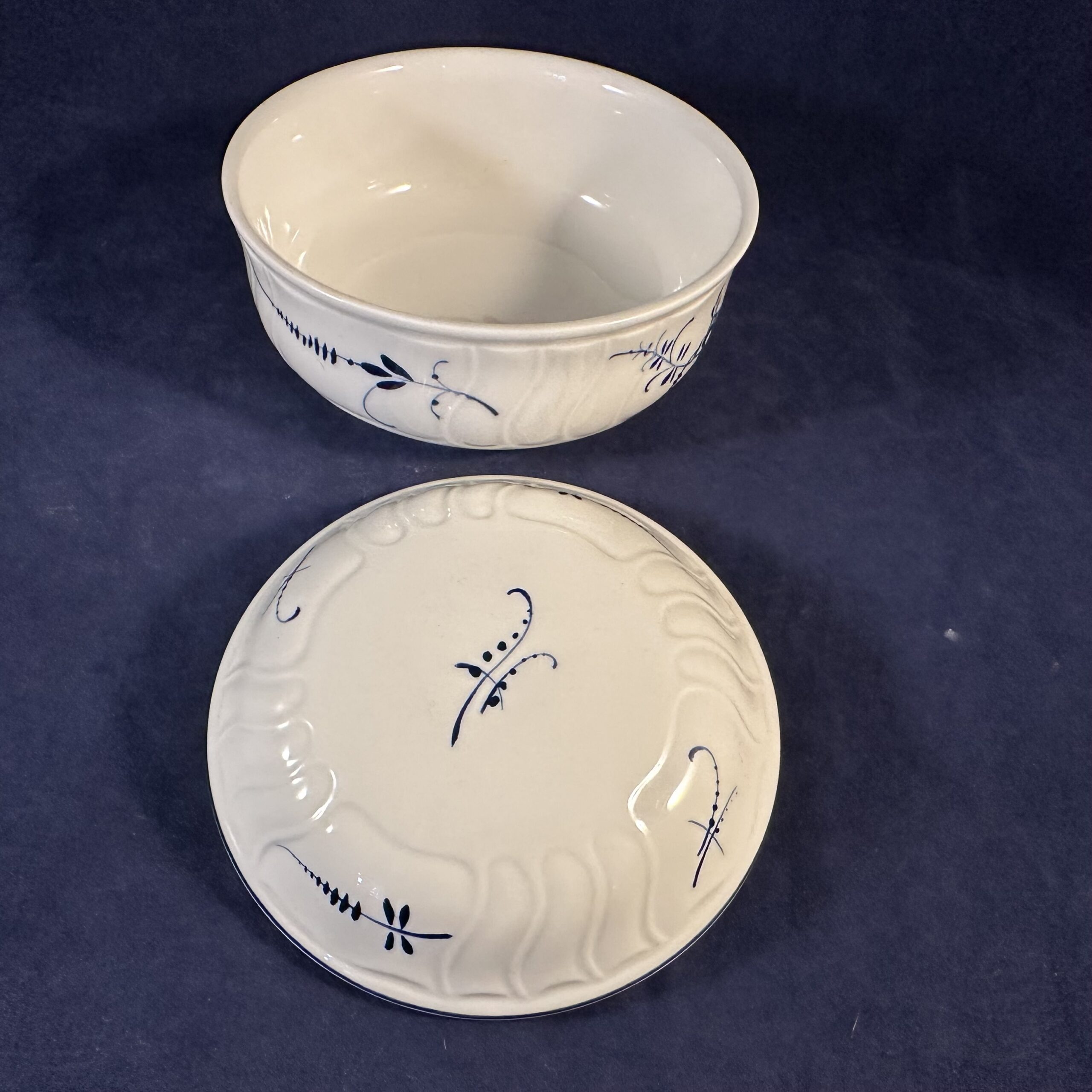 Villeroy & Boch Vieux Luxembourg dekseldoosje, Ø 10 cm, hoog 6,5 cm - Afbeelding 2
