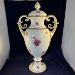Herend Apponyi roze grote dekselpot hoog 51 cm nr. 6430